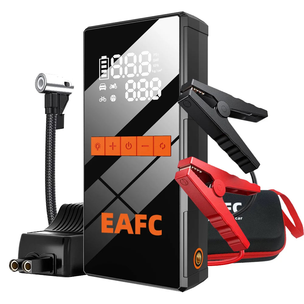 Profesjonalny Jump Starter i Kompresor 3w1